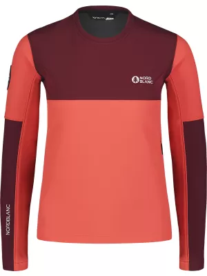 Jachetă softshell pentru femei NORDBLANC COVE NBSSL7656 CORAL ROȘU