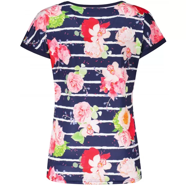 Tricou pentru femei KIXMI PANDORA ALBASTRU INCHIS 