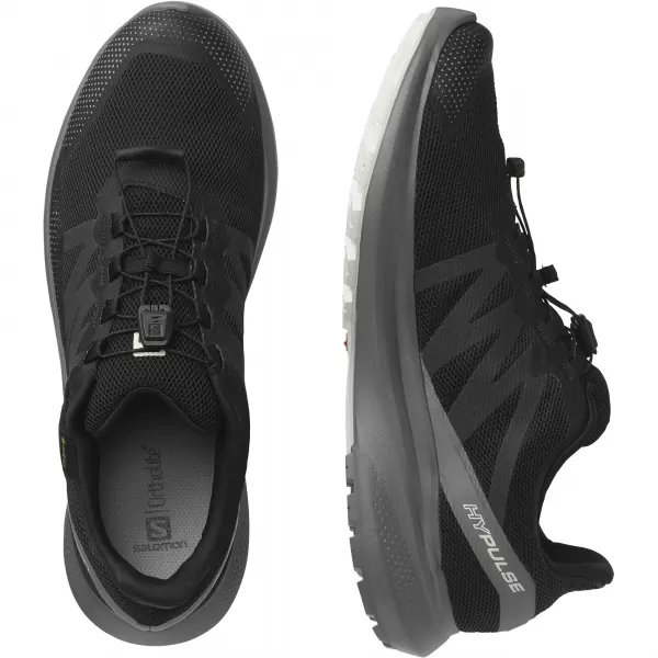  Pantofi pentru bărbați SALOMON HYPULSE GORE-TEX L41595900 NEGRU/UMBRA LINISTITA/ROCA LUNARA 