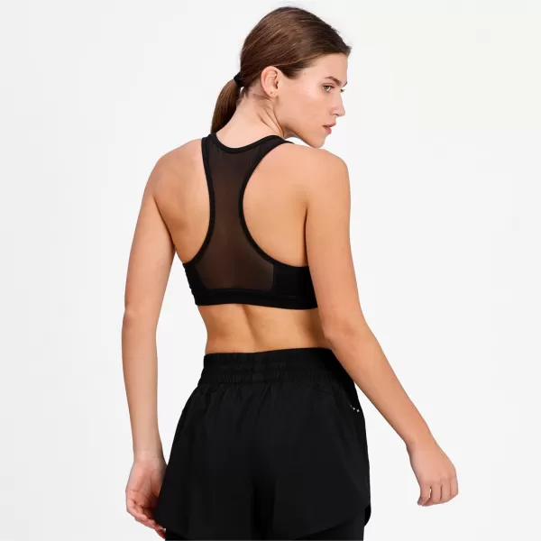  Sutien de damă PUMA MID IMPACT 4KEEPS GRAPHIC BRA PM 520306-91 NEGRU 