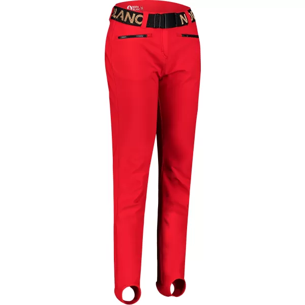  Pantaloni de schi softshell pentru femei NORDBLANC FULLCOVER NBWPL7729 ROŞU 