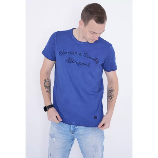  Tricou pentru bărbați ALTISPORT ANDREW ALBASTRU 