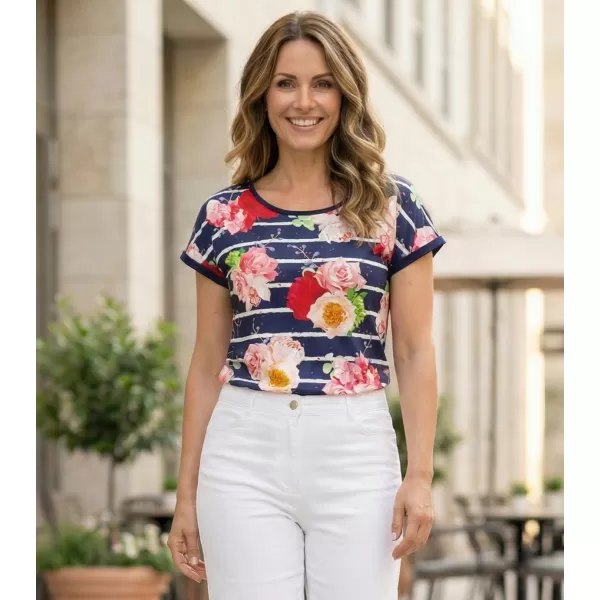  Tricou pentru femei KIXMI PANDORA ALBASTRU INCHIS 