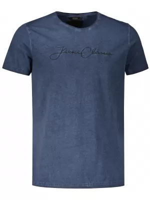 Tricou pentru bărbați KIXMI PATRIC ALBASTRU INCHIS
