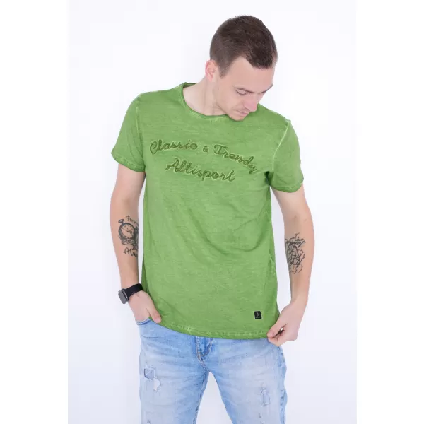  Tricou pentru bărbați ALTISPORT ANDREW VERDE 