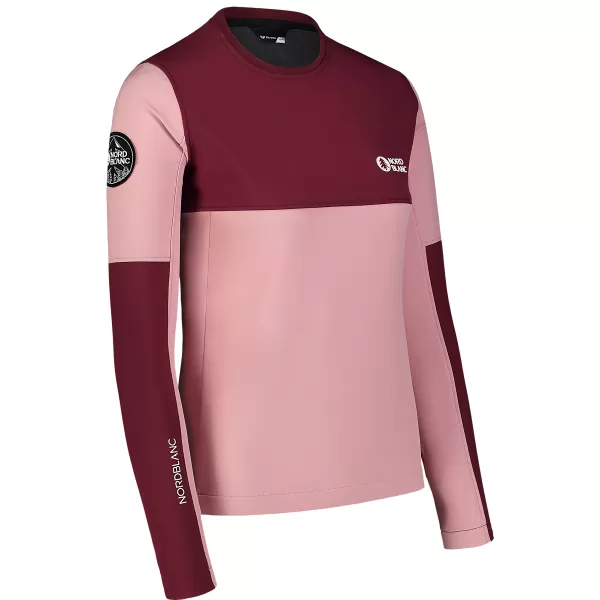  Jachetă softshell pentru femei NORDBLANC COVE NBSSL7656 ROZ DESCHIS 