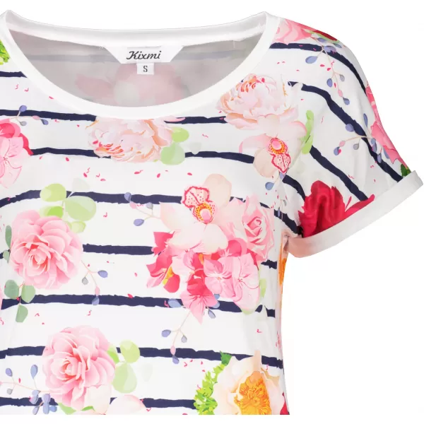  Tricou pentru femei KIXMI PANDORA ALB 