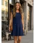 Rochie KIXMI PIPPA ALBASTRU INCHIS