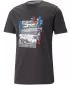 Tricou pentru bărbați PUMA BMW MMS CAR GRAPHIC TEE 538140-01 NEGRU