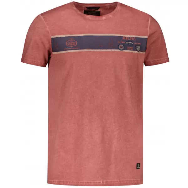  Tricou pentru bărbați ALTISPORT ARMAN BURGUNDIA 