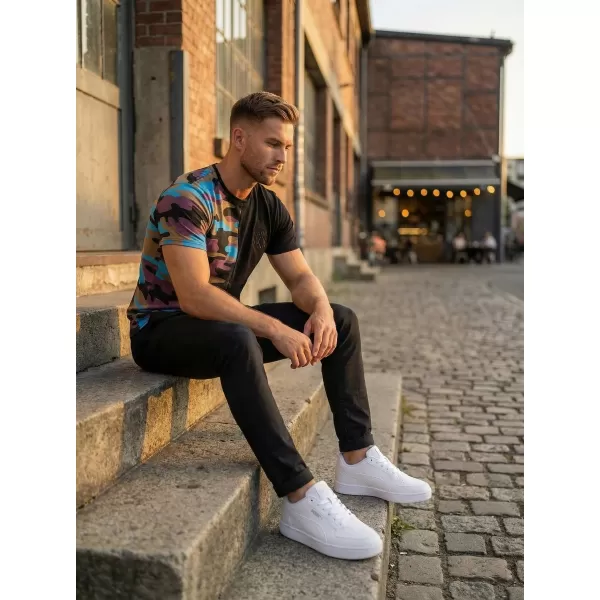  Tricou pentru bărbați KIXMI PERRY NEGRU 
