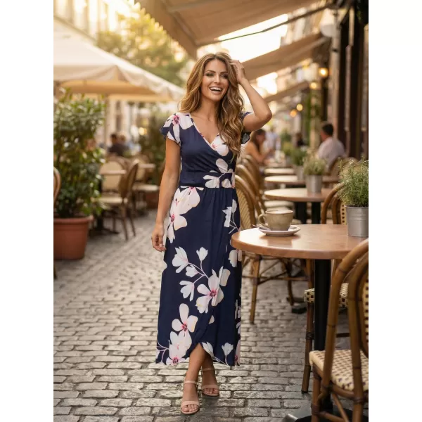  Rochie KIXMI PRINCESSA ALBASTRU INCHIS 