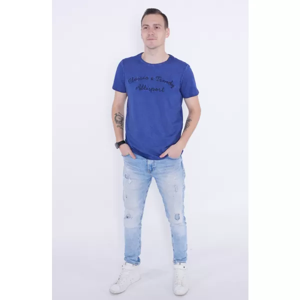  Tricou pentru bărbați ALTISPORT ANDREW ALBASTRU 