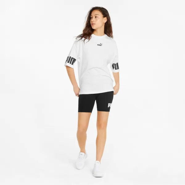  Jambiere de damă PUMA ESS 7 LOGO SHORT LEGGINGS 848347-01 NEGRU 