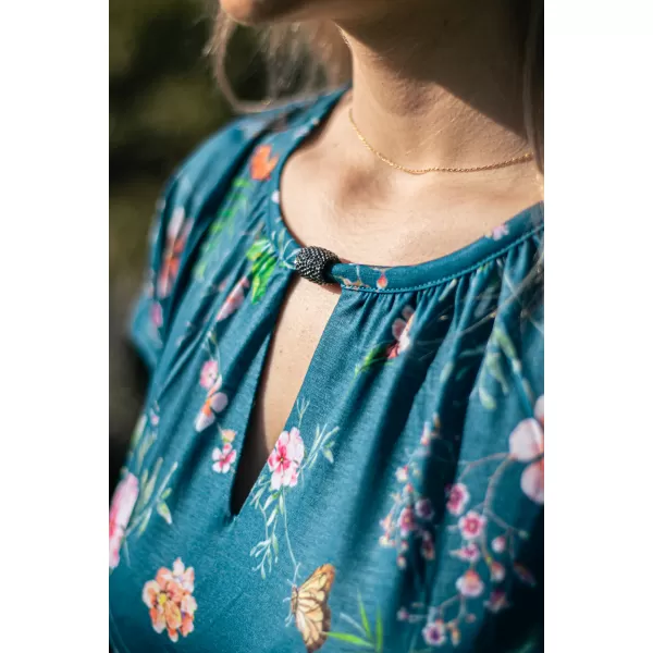  Tricou pentru femei KIXMI PRIMINA ALBASTRU 