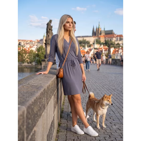  Rochie ALTISPORT ANIKA GRI INCHIS 