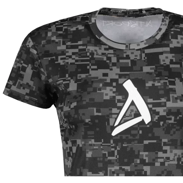  Tricou funcțional premium pentru femei ALTISPORT SWE/ALW02S01 GRI NEGRU 