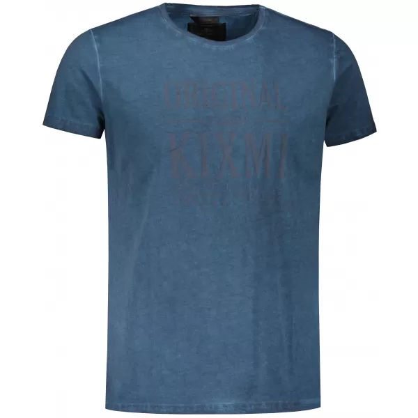  Tricou pentru bărbați KIXMI PELTON ALBASTRU INCHIS 
