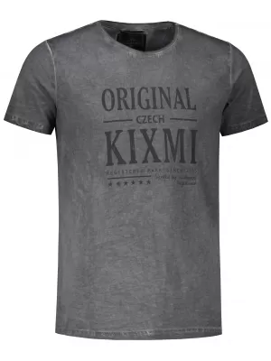 Tricou pentru bărbați KIXMI PELTON GRI INCHIS