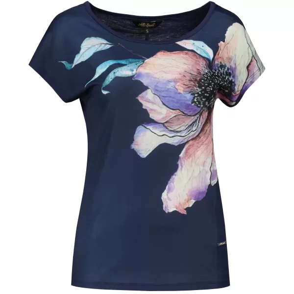  Tricou pentru femei ALTISPORT ANTONIA ALBASTRU INCHIS 