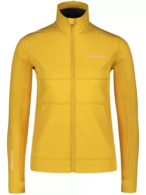 Jachetă softshell pentru femei NORDBLANC FJORD NBSSL7657 CHIHLIMBAR