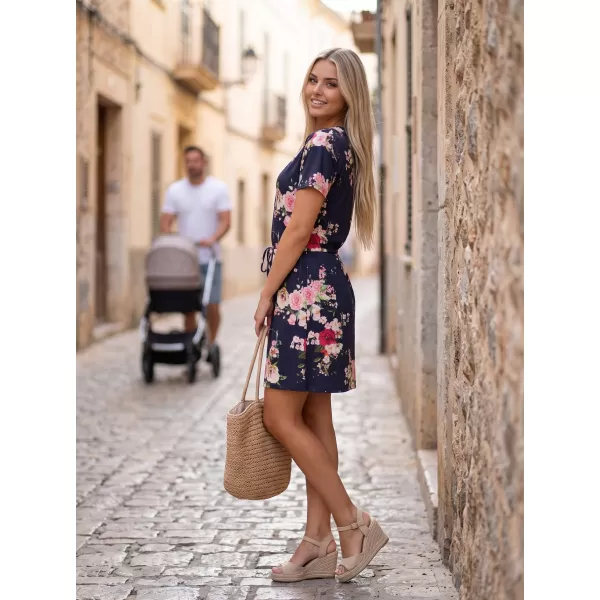  Rochie KIXMI POLLY ALBASTRU INCHIS 