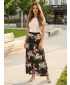 Fusta de dama KIXMI PANSY NEGRU