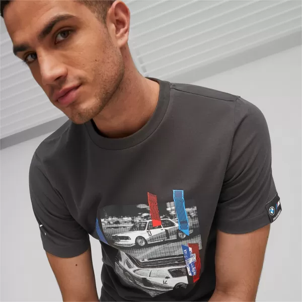  Tricou pentru bărbați PUMA BMW MMS CAR GRAPHIC TEE 538140-01 NEGRU 