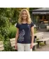 Tricou pentru femei ALTISPORT ALW168122 ALBASTRU MARIN