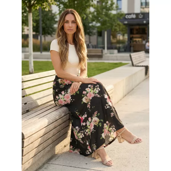  Fusta de dama KIXMI PANSY NEGRU 