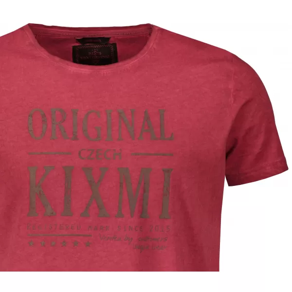  Tricou pentru bărbați KIXMI PELTON BURGUNDIA 