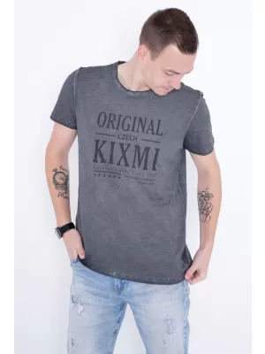 Tricou pentru bărbați KIXMI PELTON GRI INCHIS