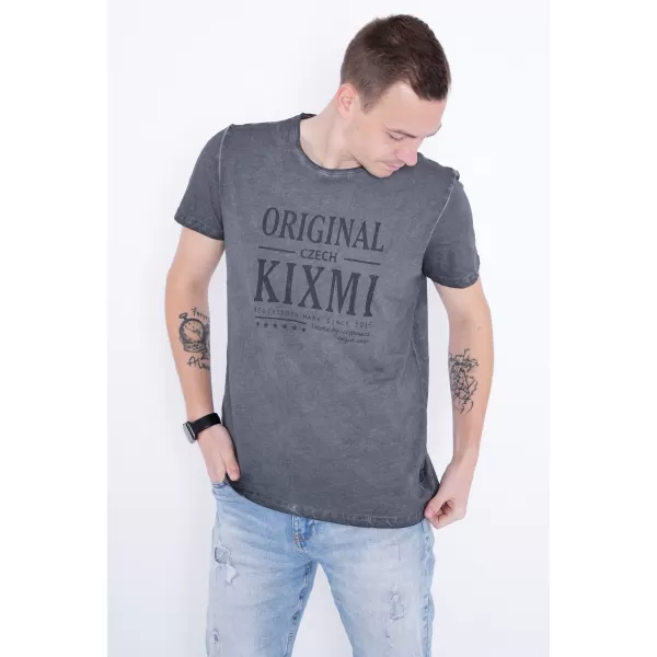  Tricou pentru bărbați KIXMI PELTON GRI INCHIS 