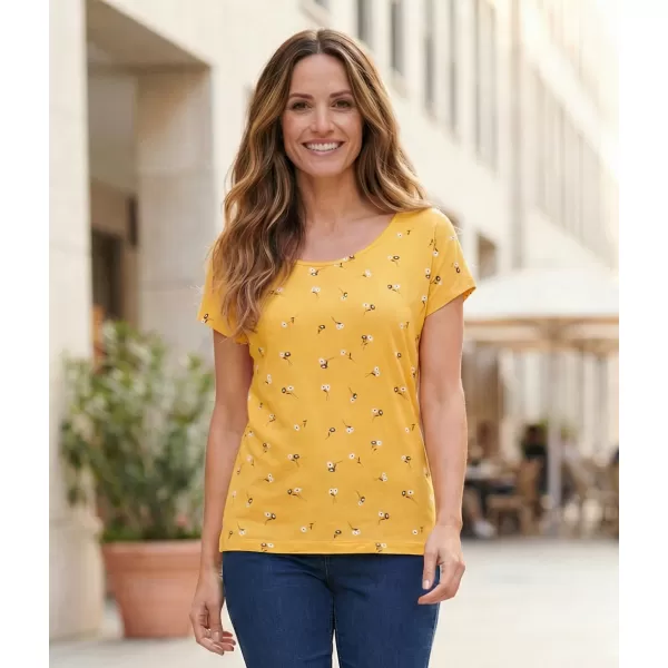  Tricou pentru femei KIXMI PATSY GALBEN 