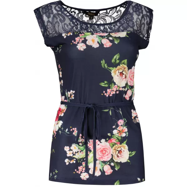  Tricou pentru femei KIXMI PAMELA ALBASTRU INCHIS 