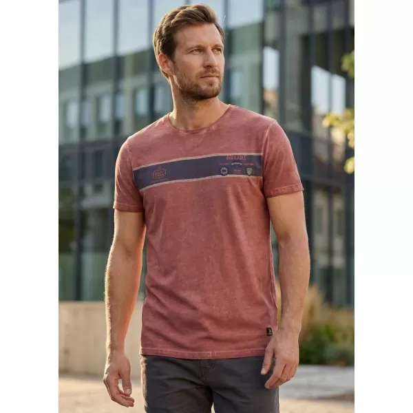  Tricou pentru bărbați ALTISPORT ARMAN BURGUNDIA 