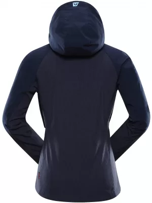 Geacă de softshell pentru femei ALPINE PRO LANCA LJCA564 ALBASTRU ÎNCHIS
