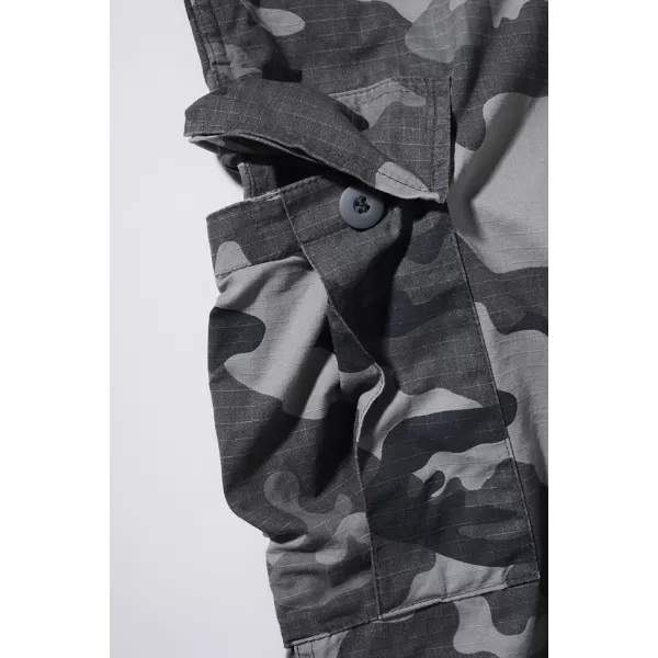  Pantaloni scurţi BRANDIT BDU RIPSTOP BD2019 CAMUFLAJ GRI 