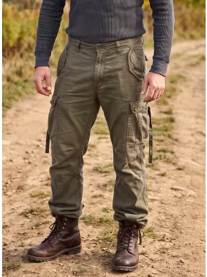 Pantaloni BRANDIT M-65 VINTAGE MĂSLIN