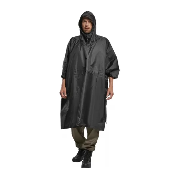  Pancota de ploaie Poncho BRANDIT RIPSTOP BD3169 NEGRU 