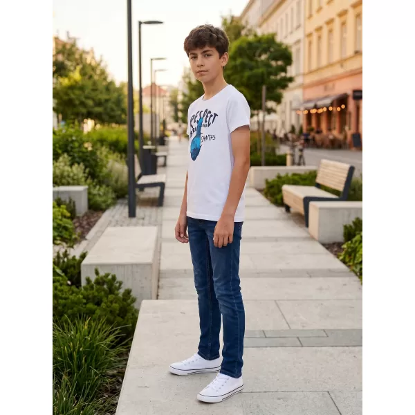  Tricou pentru copii SAM 73 SCUTUM KT 514 ALB 