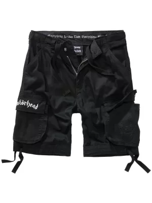 Pantaloni scurţi BRANDIT MOTORHEAD URBAN LEGEND NEGRU