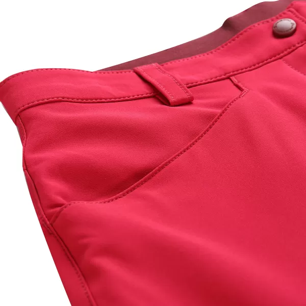  Pantaloni 3/4 pentru femei ALPINE PRO WEDERA LPAA637 ROZ 