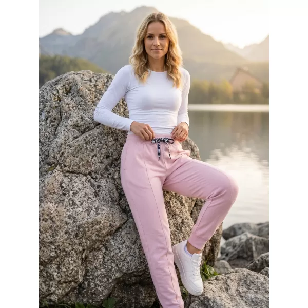  Pantaloni de trening pentru femei SAM 73 AMETYST WK 794 ROZ DESCHIS 