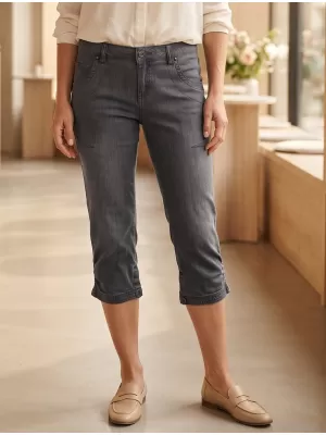 Pantaloni 3/4 dama SAM 73 ORION WS 785 NEGRU
