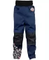 Pantaloni de softshell pentru bebeluși izolați WAMU LIŠKY ALBASTRU ÎNCHIS