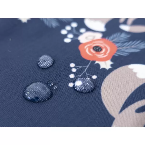  Pantaloni de softshell pentru bebeluși izolați WAMU LIŠKY ALBASTRU ÎNCHIS 