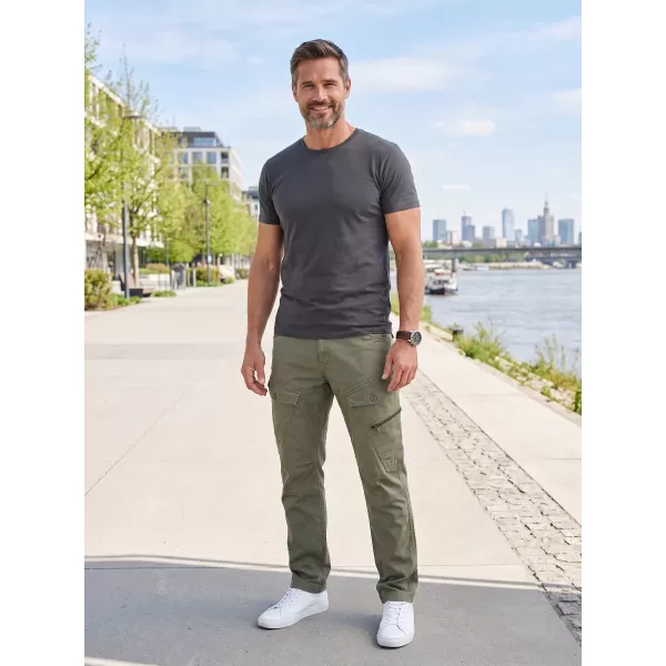  Pantaloni BRANDIT ADVEN SLIM FIT MĂSLIN 