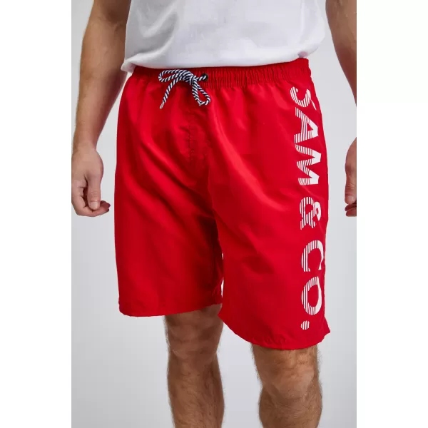  Pantaloni scurți pentru bărbați SAM 73 PEGASUS MS 809 ROŞU 