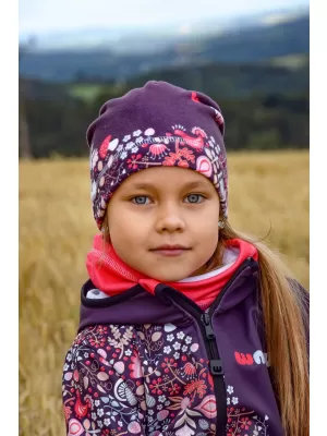 Batic pentru gat din lana pentru copii WAMU ROZ INTENS